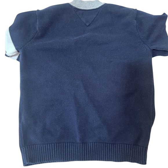 Tommy Hilfiger Women's Navy and Gray Cardigan - Picture 4 of 6